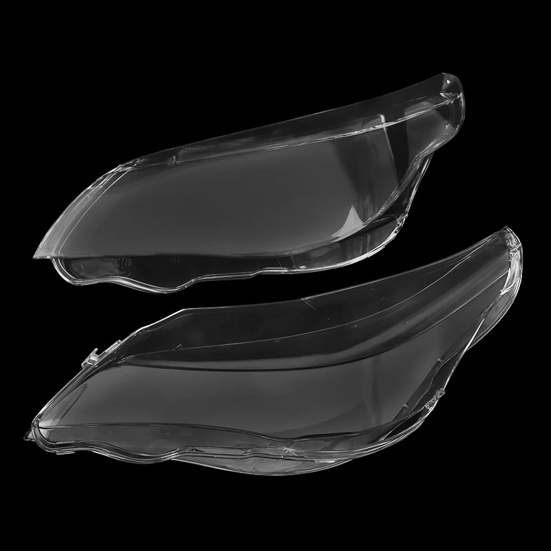 Pair Front Headlight Headlamp Lens Cover For BMW E60 E61 5Series 525i 530i 535i 2003-2010 - Image 9