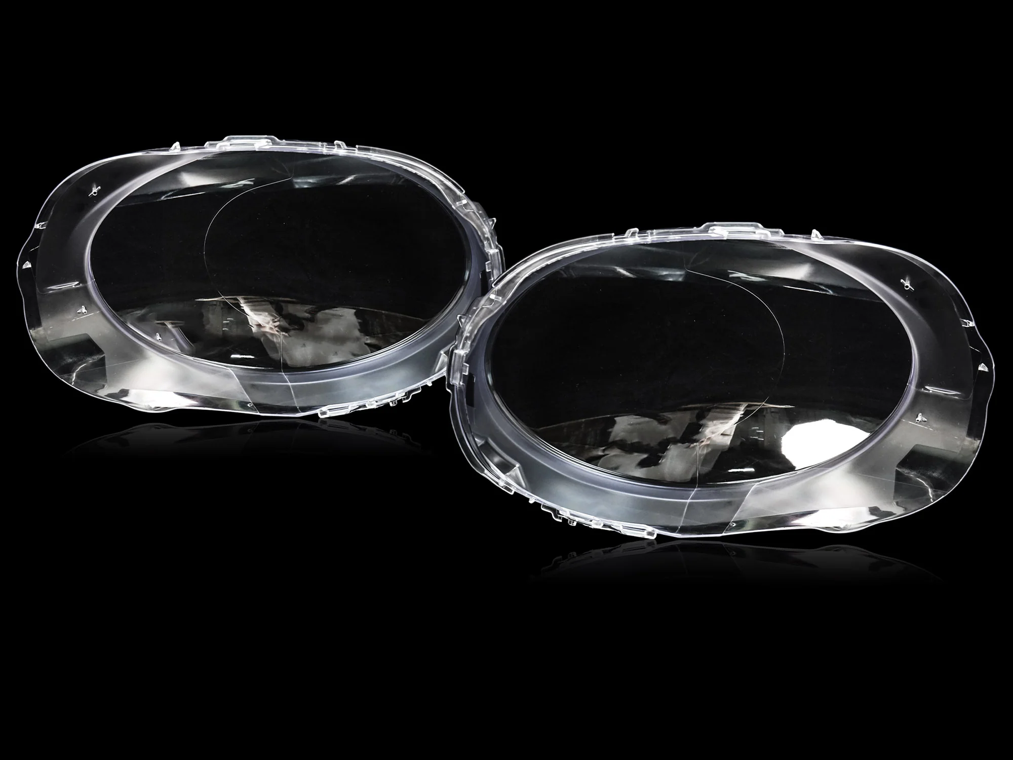 Pair Front Headlight Lens Cover+Glue Clear For BMW Mini F56 Hardtop 2014-2018 ( for 2-door only) - Image 6