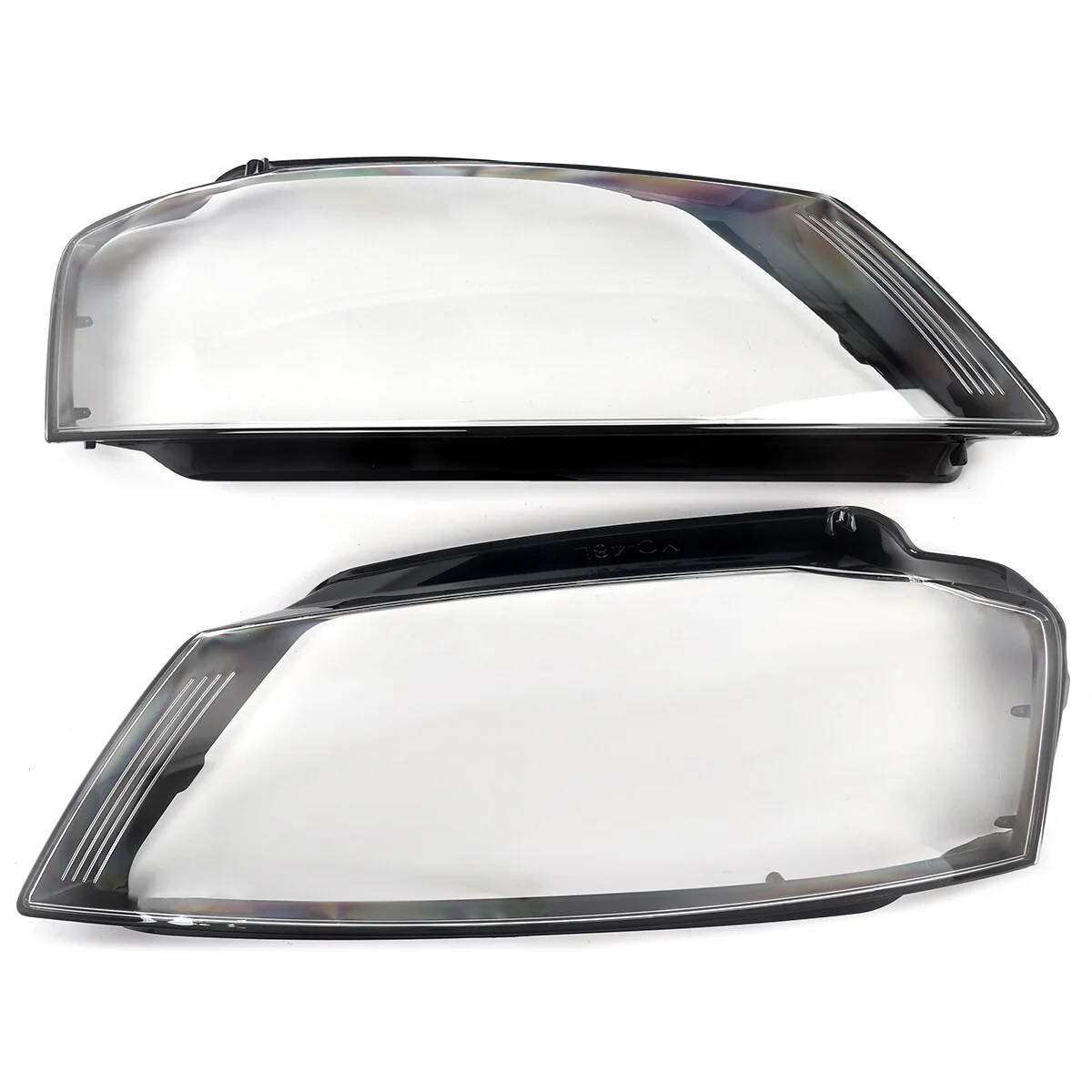 Pair Front Headlight Lens Cover For Audi A3 8P S-line S3 RS3 2009-2013 L+R - Image 3