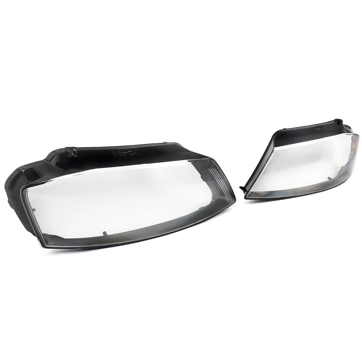 Pair Front Headlight Lens Cover For Audi A3 8P S-line S3 RS3 2009-2013 L+R - Image 6