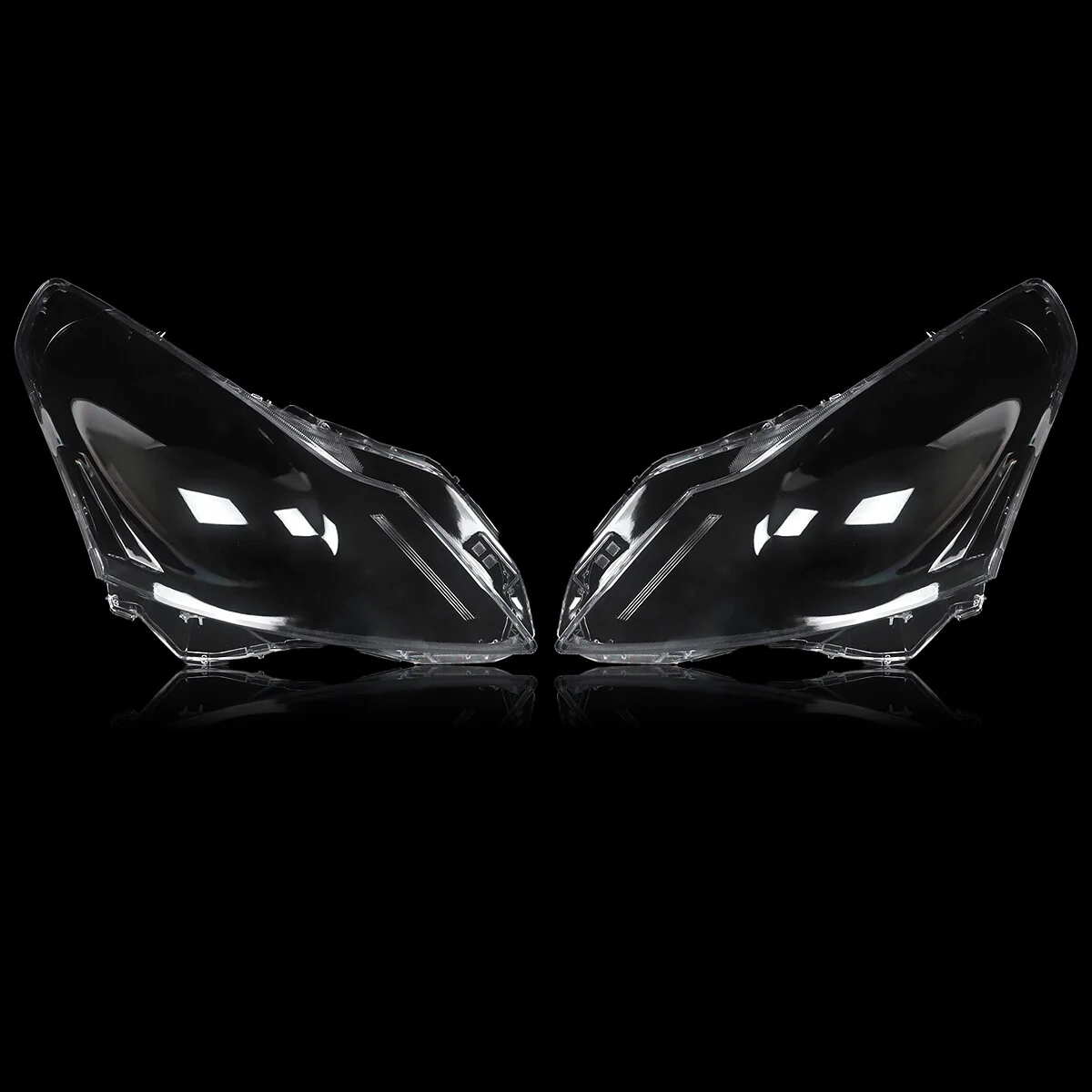 Pair Front Headlight Lens Covers for Infiniti G25 G35 G37 Q40 Sedan 2010–2013 - Image 10
