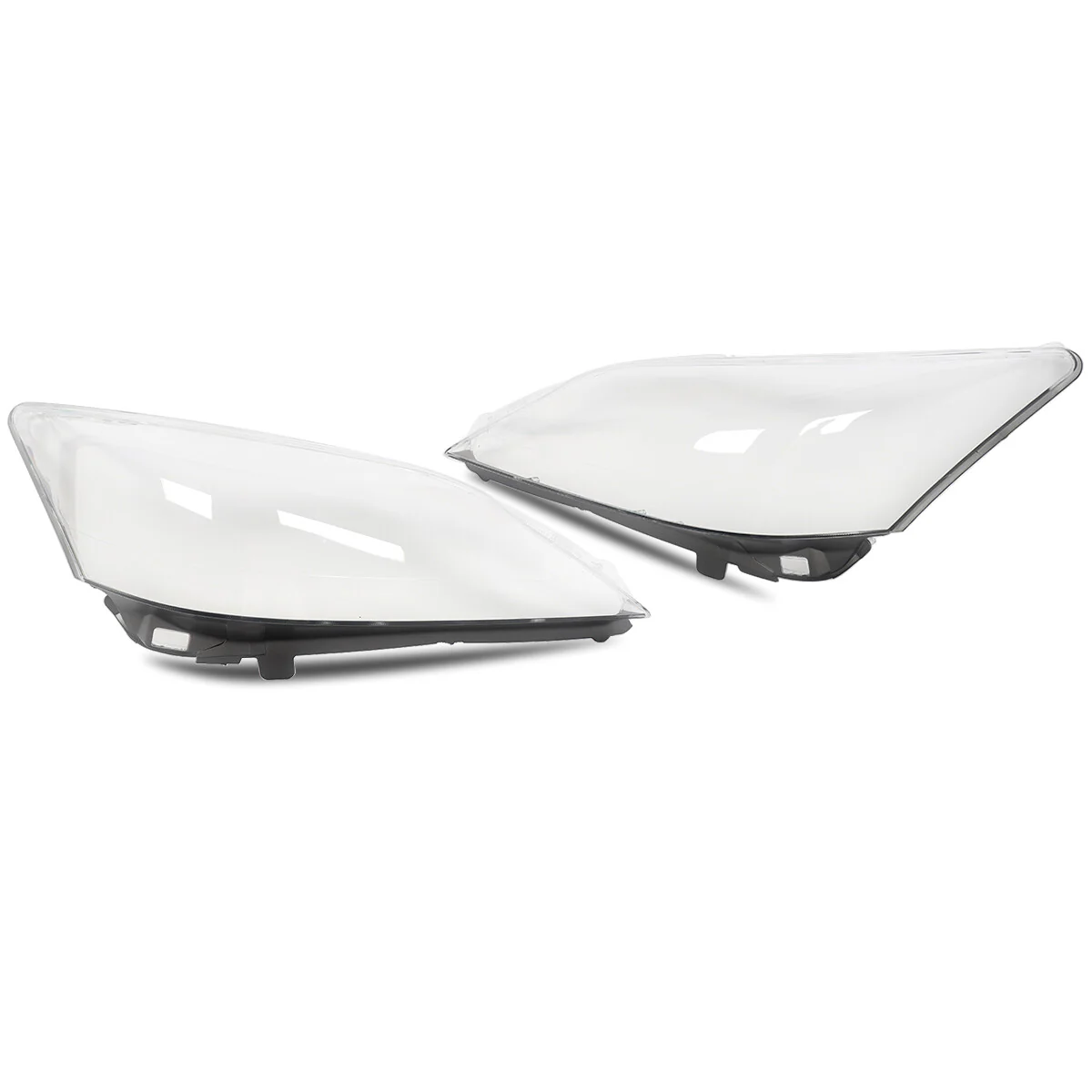 Pair Front Left & Right Headlight Lens Covers for Lexus ES350 ES240 2010–2012