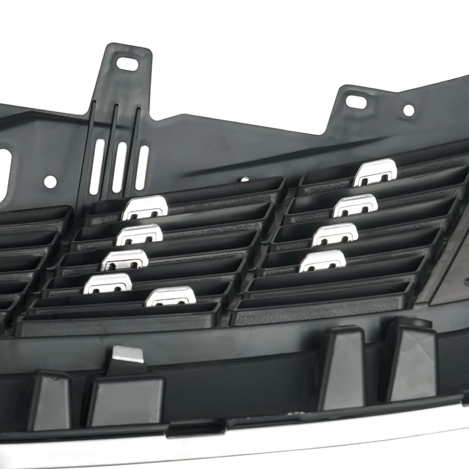 Pair Front Upper Grille Grill Assembly Chrome Pair For Lincoln MKX 2016-2018 - Image 11