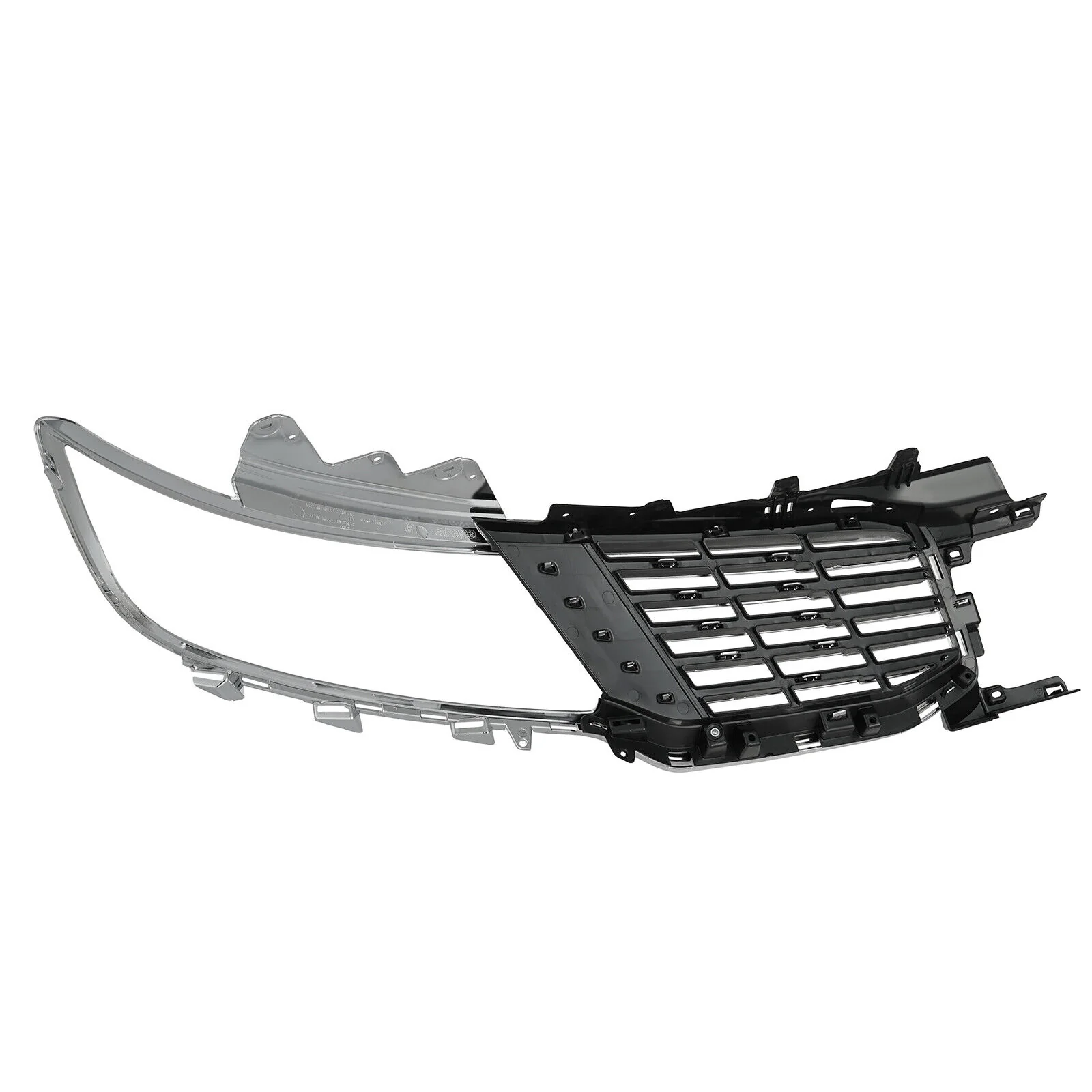 Pair Front Upper Grille Grill Assembly Chrome Pair For Lincoln MKX 2016-2018 - Image 5