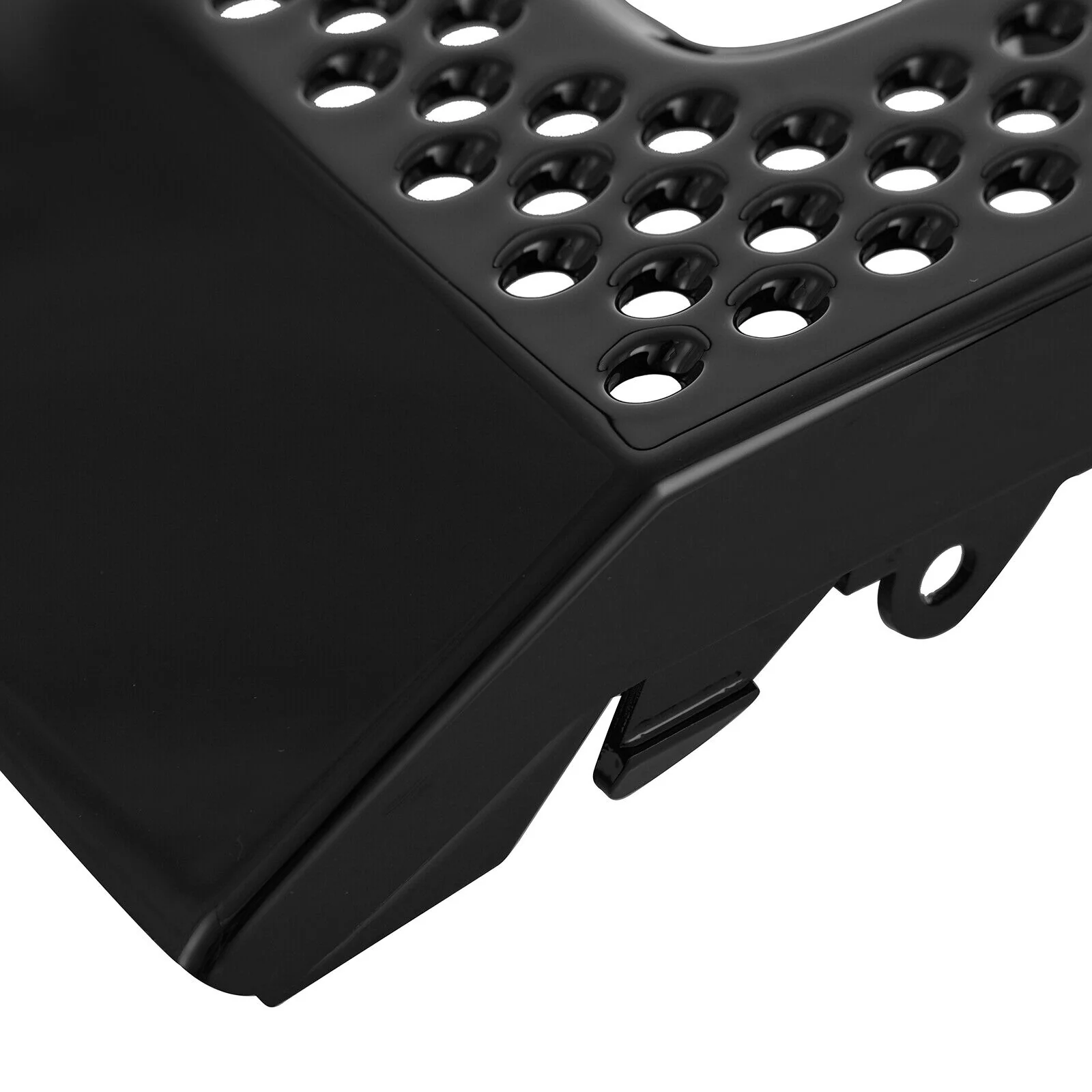 Pair Gloss Black Fog Light Grille Cover Trims For Land Rover Defender L663 90 110 130 2020+ - Image 5