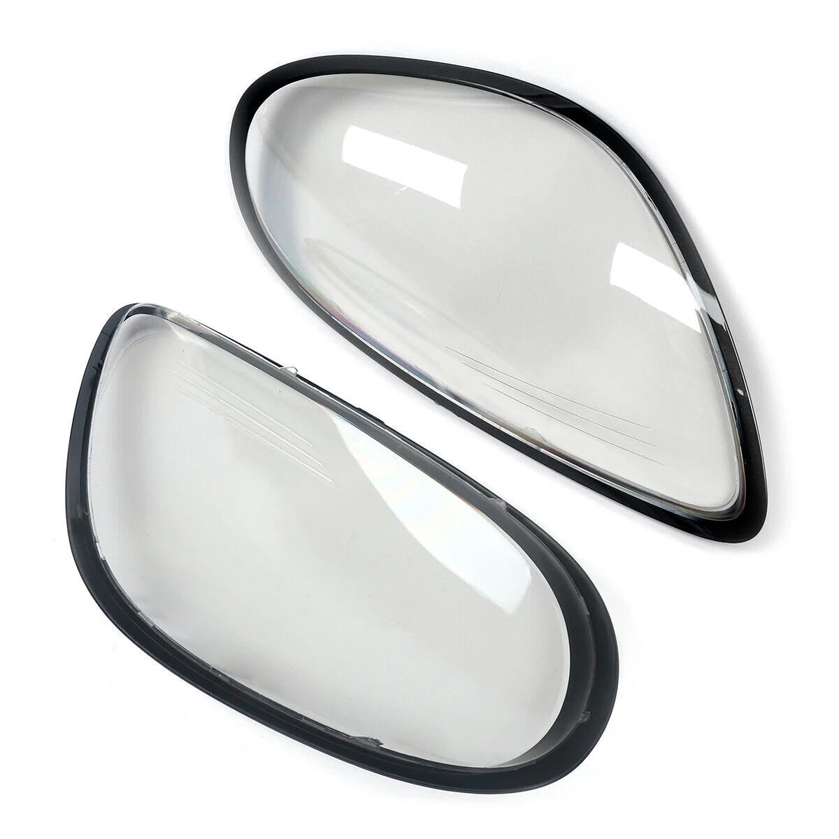 Pair Headlight Clear Lens Cover Cap For Porsche 981 Boxster Cayman 2014-2016 - Image 10