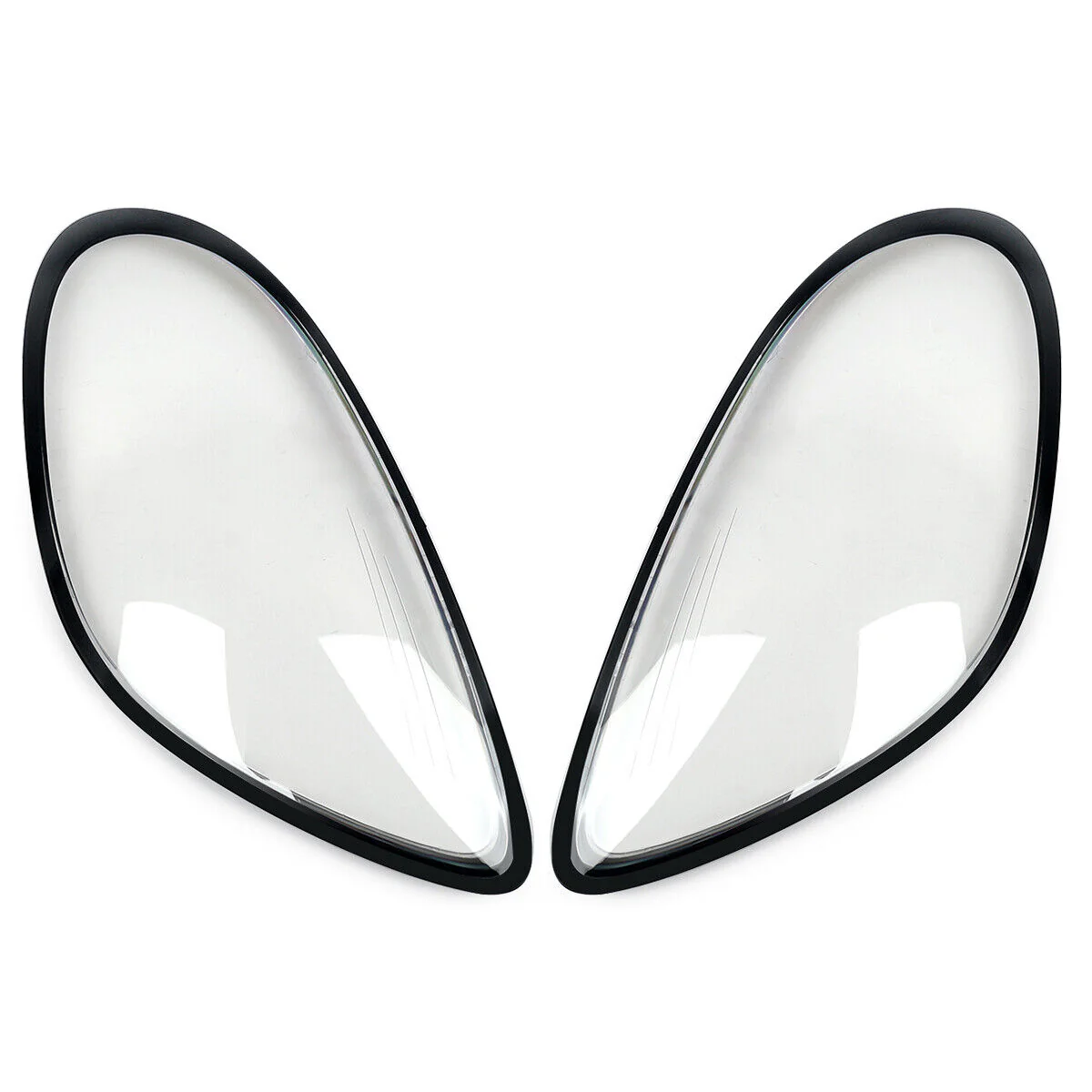 Pair Headlight Clear Lens Cover Cap For Porsche 981 Boxster Cayman 2014-2016 - Image 7
