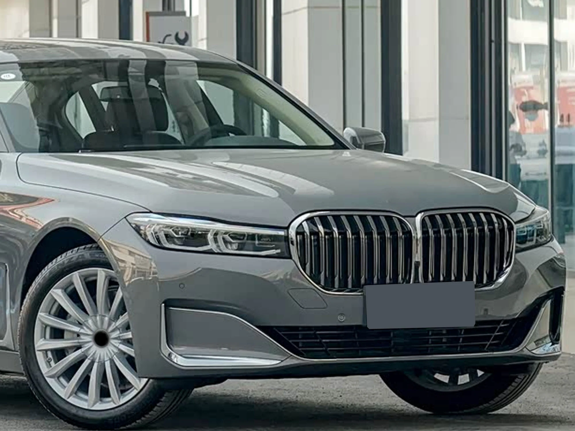 Pair Headlight Clear Lens Cover Shell For BMW 7 Series G11 G12 750Li 2019-22 LCI - Image 2