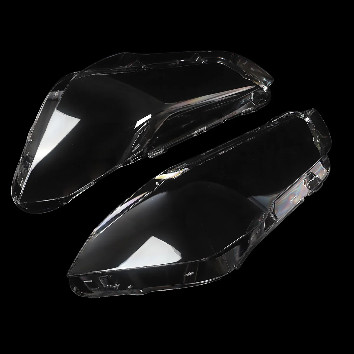 For BMW X1 F48 F49 2016-2019 Right+Left Side Headlight Headlamp Lens Cover - Image 5