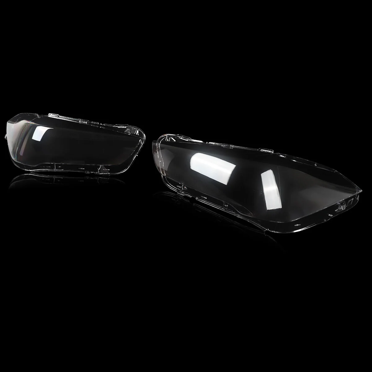 For BMW X1 F48 F49 2016-2019 Right+Left Side Headlight Headlamp Lens Cover - Image 9