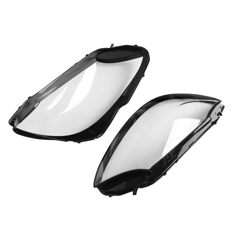 Pair Headlight Lamp Lens Cover For Mercedes W205 C180 C200 C300 2015-2018 - Image 11