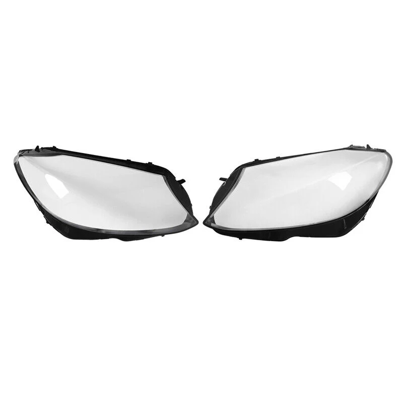Pair Headlight Lamp Lens Cover For Mercedes W205 C180 C200 C300 2015-2018 - Image 12