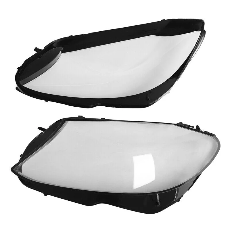 Pair Headlight Lamp Lens Cover For Mercedes W205 C180 C200 C300 2015-2018 - Image 17