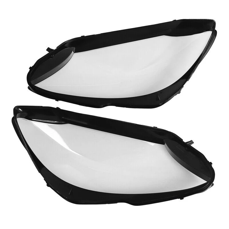 Pair Headlight Lamp Lens Cover For Mercedes W205 C180 C200 C300 2015-2018 - Image 4
