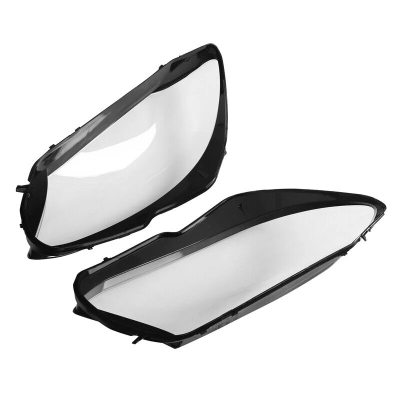Pair Headlight Lamp Lens Cover For Mercedes W205 C180 C200 C300 2015-2018 - Image 9