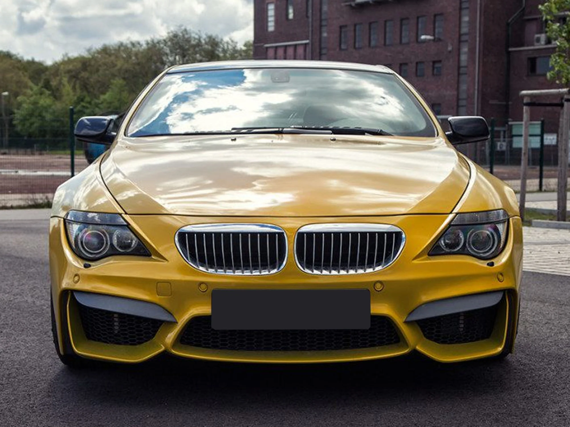 Pair Headlight Lens Clear Cover+Glue For BMW 6 Series E63 645i 650i 2004-2007 - Image 3