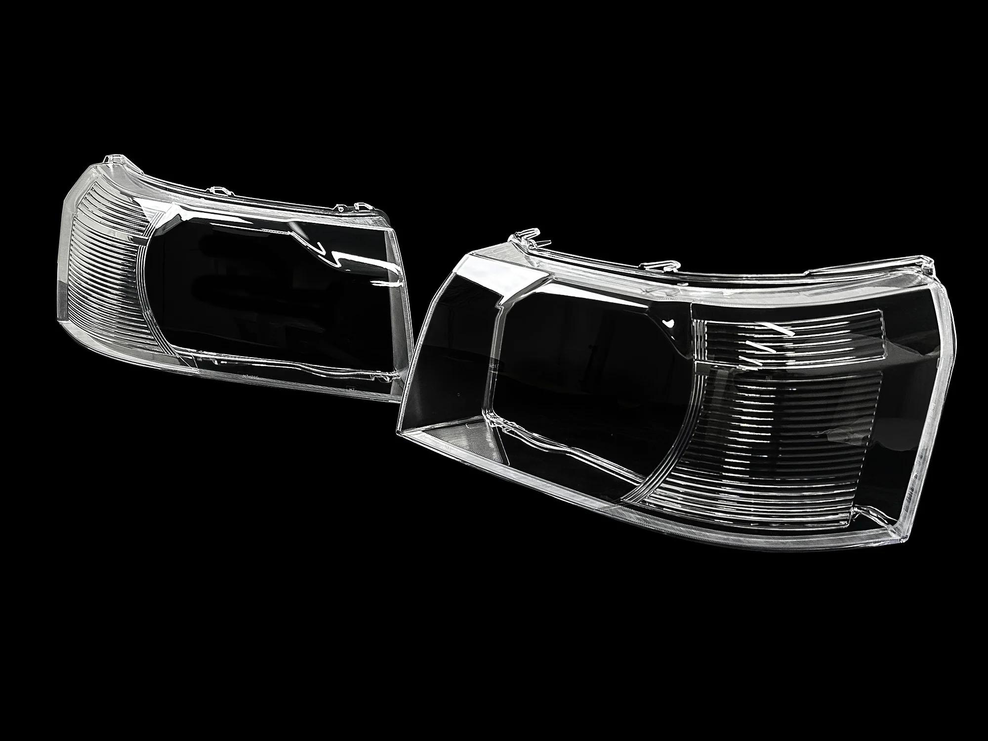 Pair Left Right Headlight Lens Cover For Land Rover LR2 2007-2012 Base SE HSE Lux - Image 4