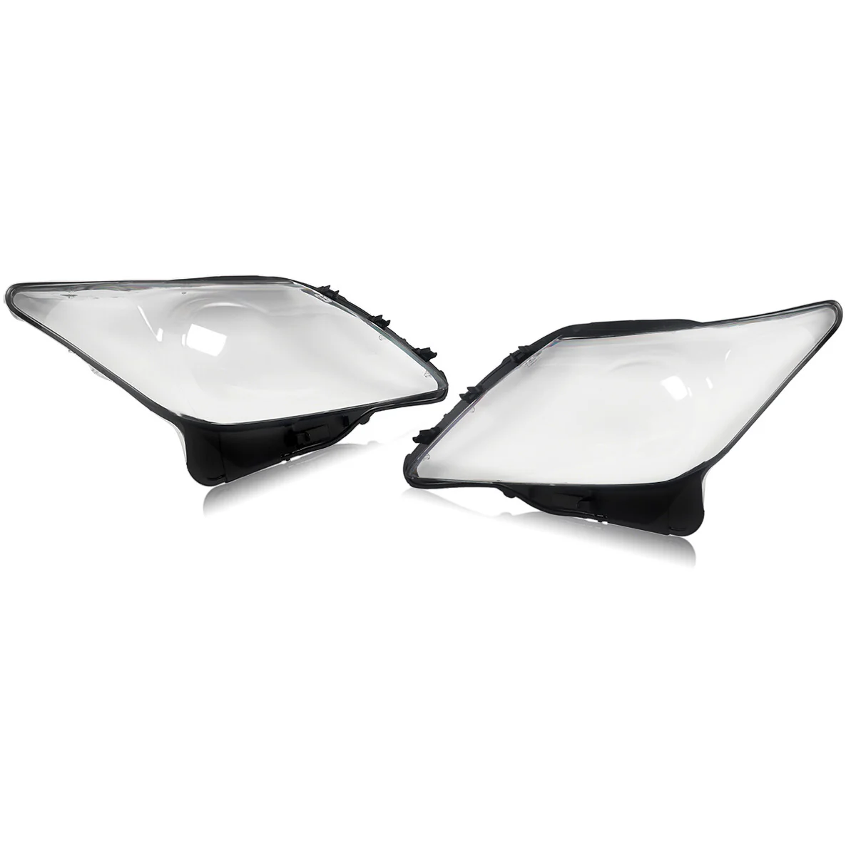 Pair Headlight Lens Covers for Lexus LX570 2013 2014 2015 Left & Right Headlamp Shells - Image 2