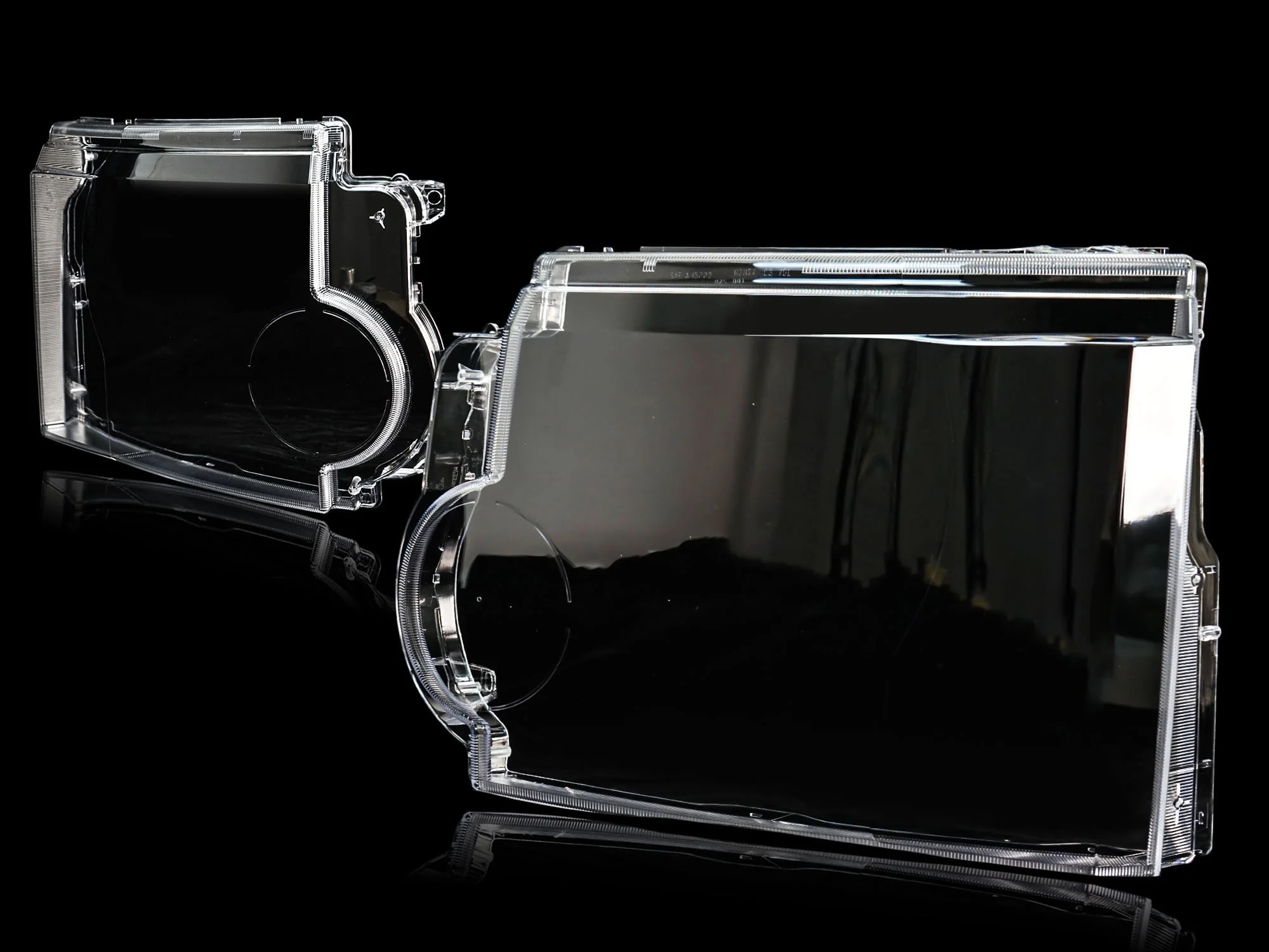 Pair Headlight Lens HeadLamp Cover Shell For Land Rover Discovery LR3 2005-2009 - Image 5