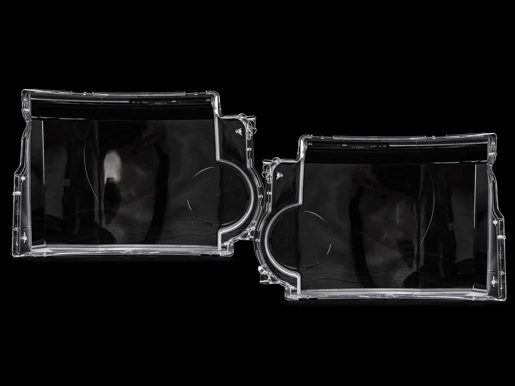 Pair Headlight Lens HeadLamp Cover Shell For Land Rover Discovery LR3 2005-2009 - Image 7