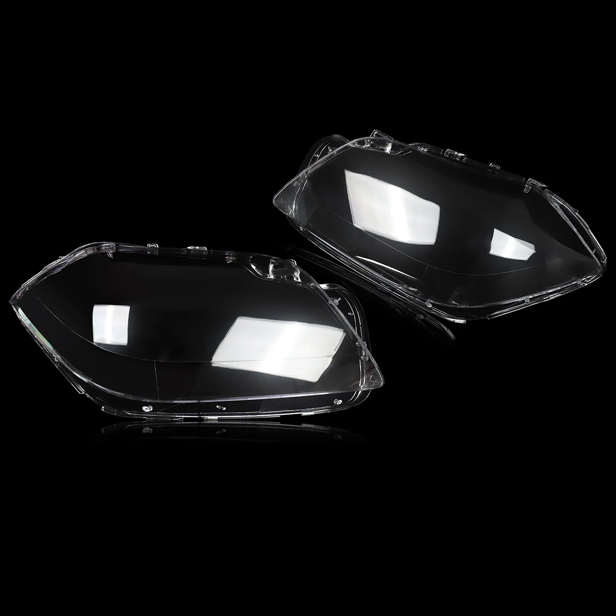 Pair Headlight Lens Lamp Covers For Mercedes Benz W166 GL350 GL450 GL550 2012-2016 - Image 3