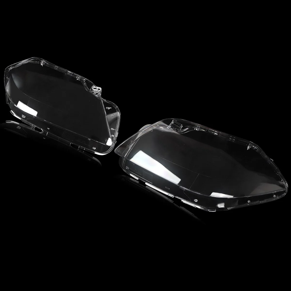 Pair Headlight Lens Lamp Covers For Mercedes Benz W166 GL350 GL450 GL550 2012-2016 - Image 4