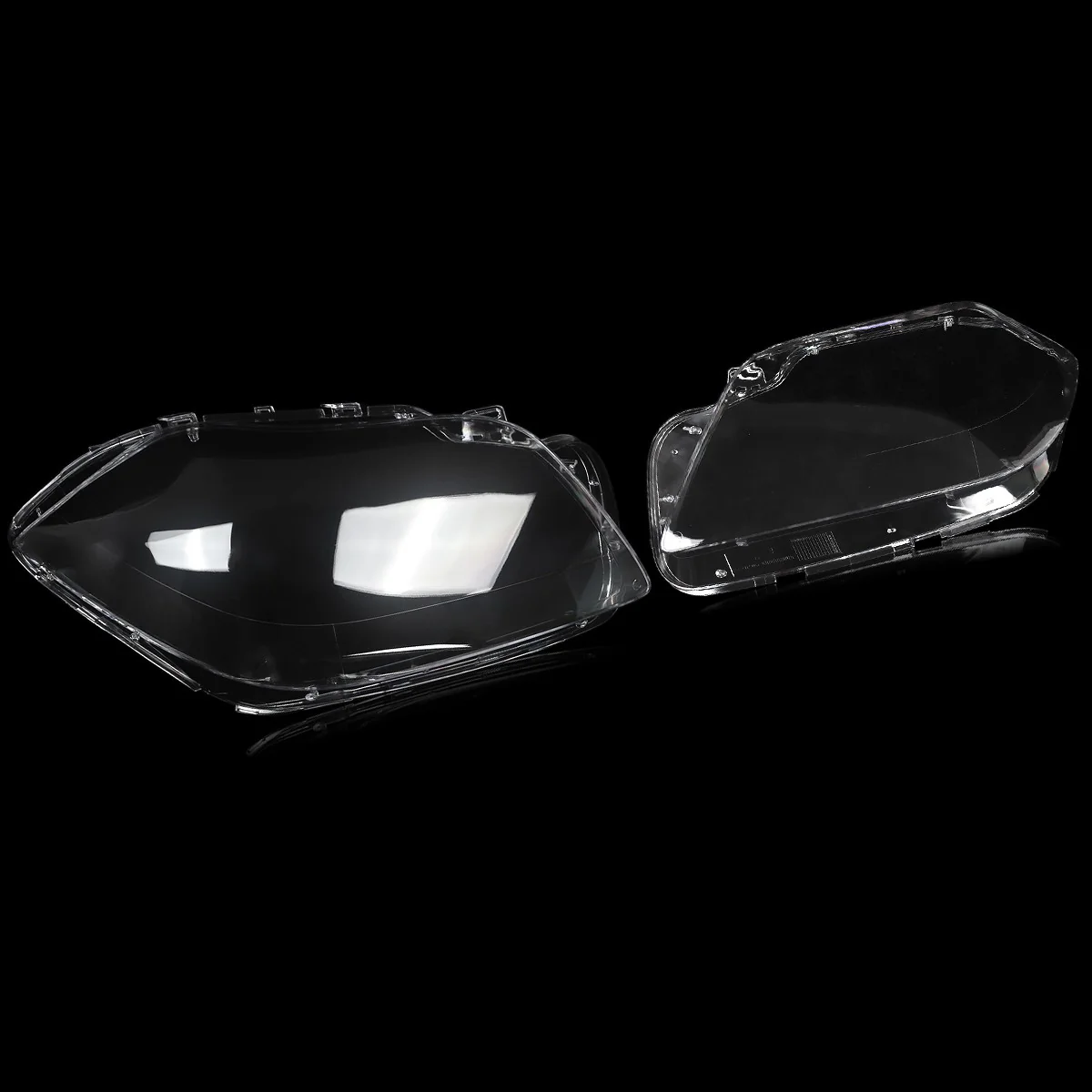 Pair Headlight Lens Lamp Covers For Mercedes Benz W166 GL350 GL450 GL550 2012-2016 - Image 6