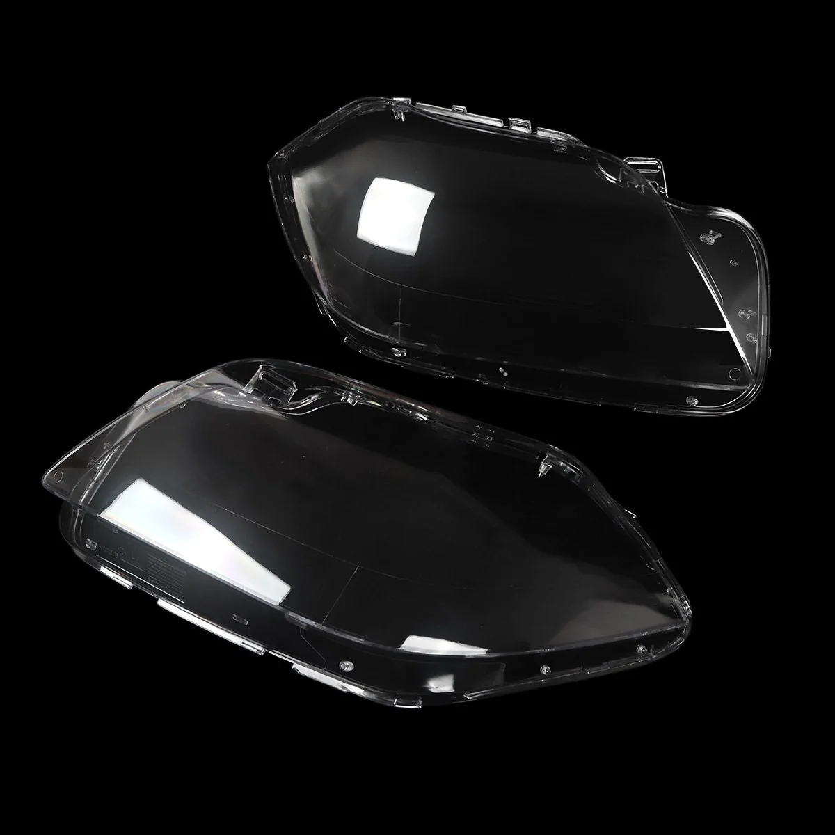 Pair Headlight Lens Lamp Covers For Mercedes Benz W166 GL350 GL450 GL550 2012-2016 - Image 9
