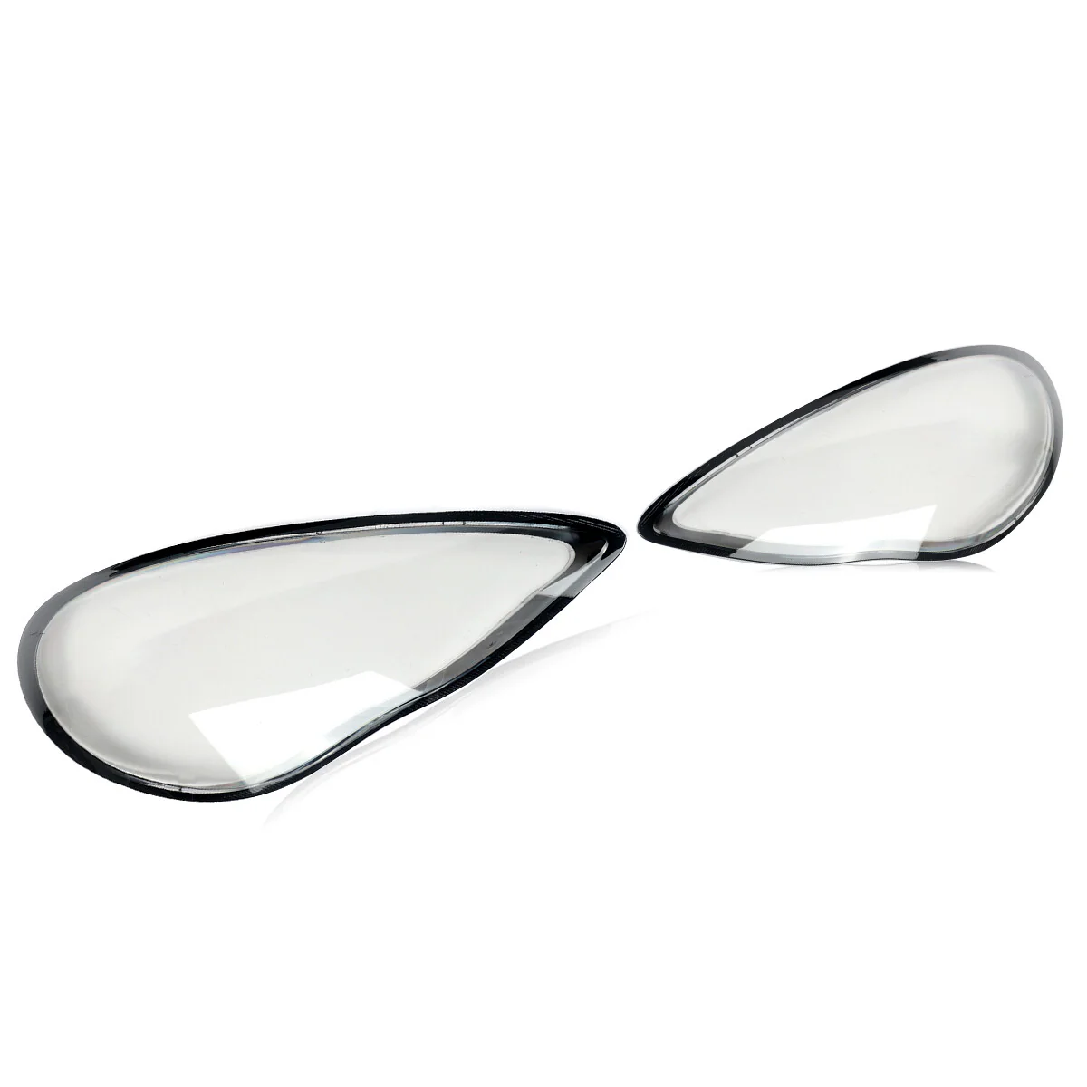 Pair Headlight Shell Lamp Shade Lens Cover For Porsche Panamera 970 2010-2013 - Image 4