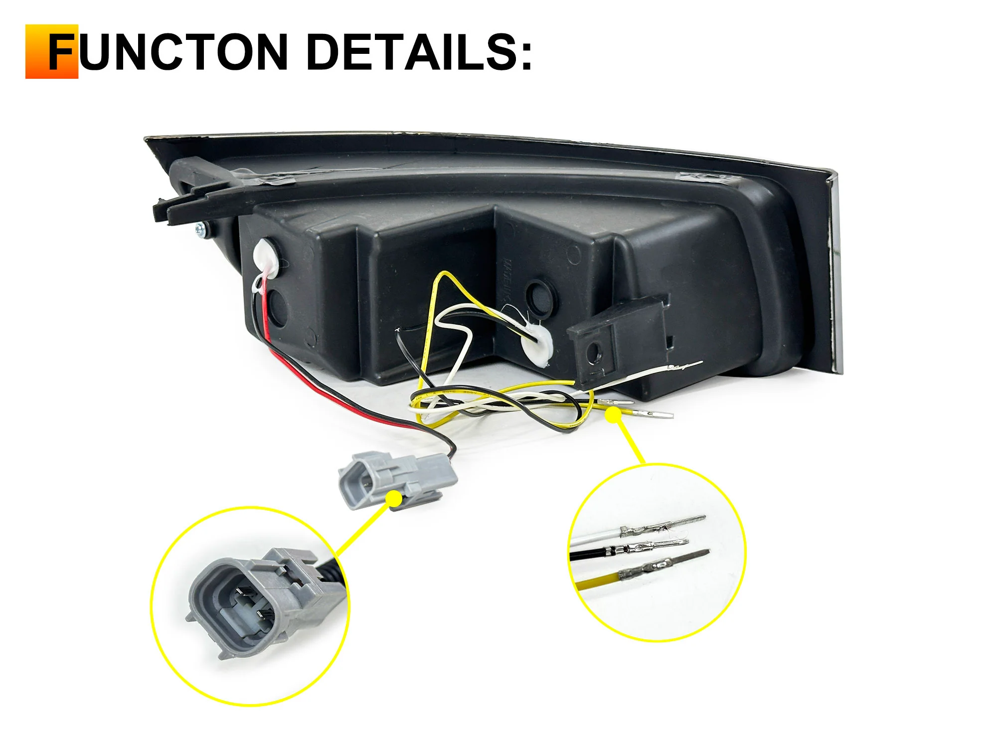 LED Daytime Running Lights Fog Lights Assembly For 2003-2009 Lexus GX470 Left+Right - Image 13