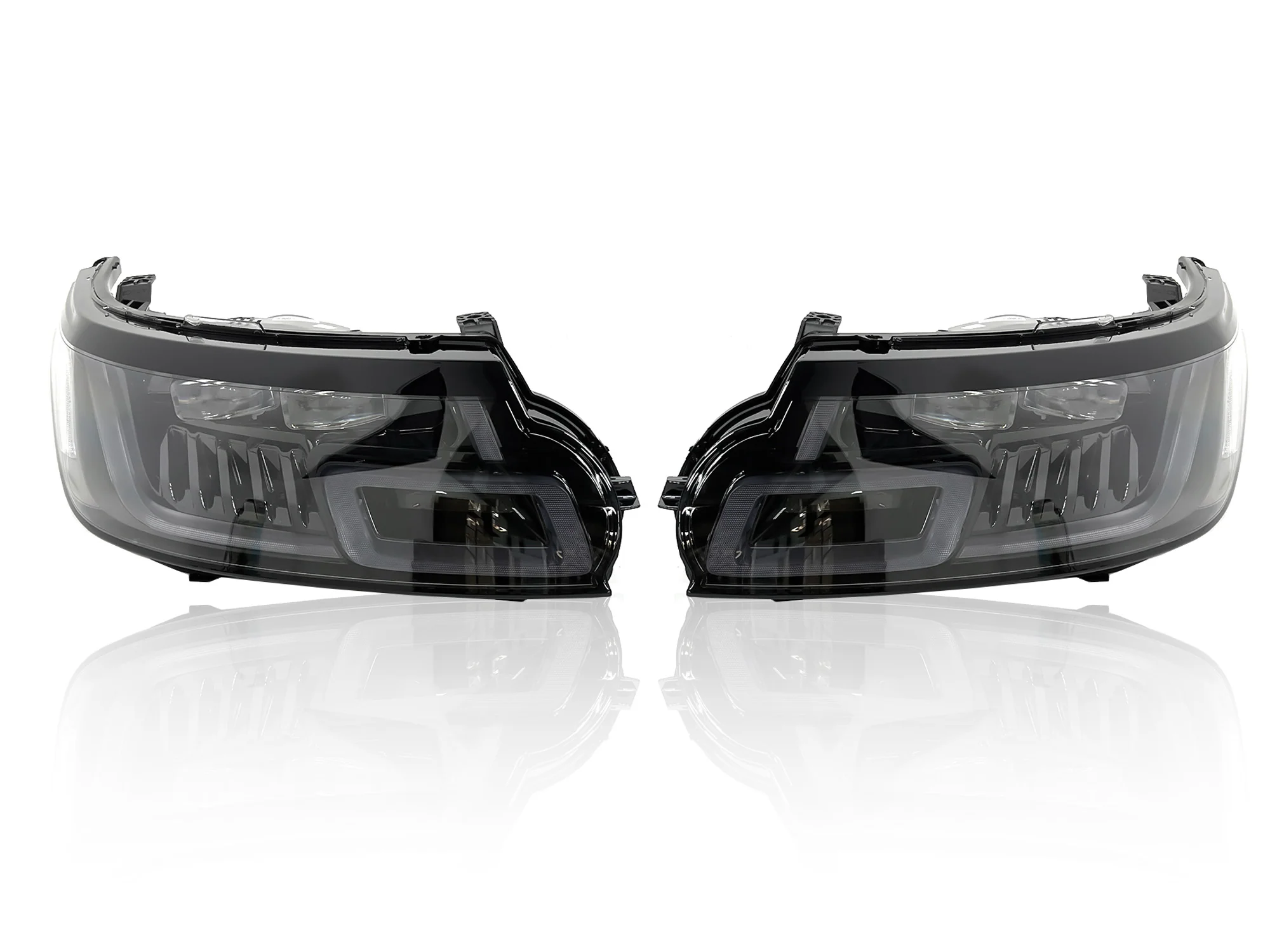 Pair LED Headlight Assembly For Land Rover Range Rover Sport 2014-2017 - Image 10