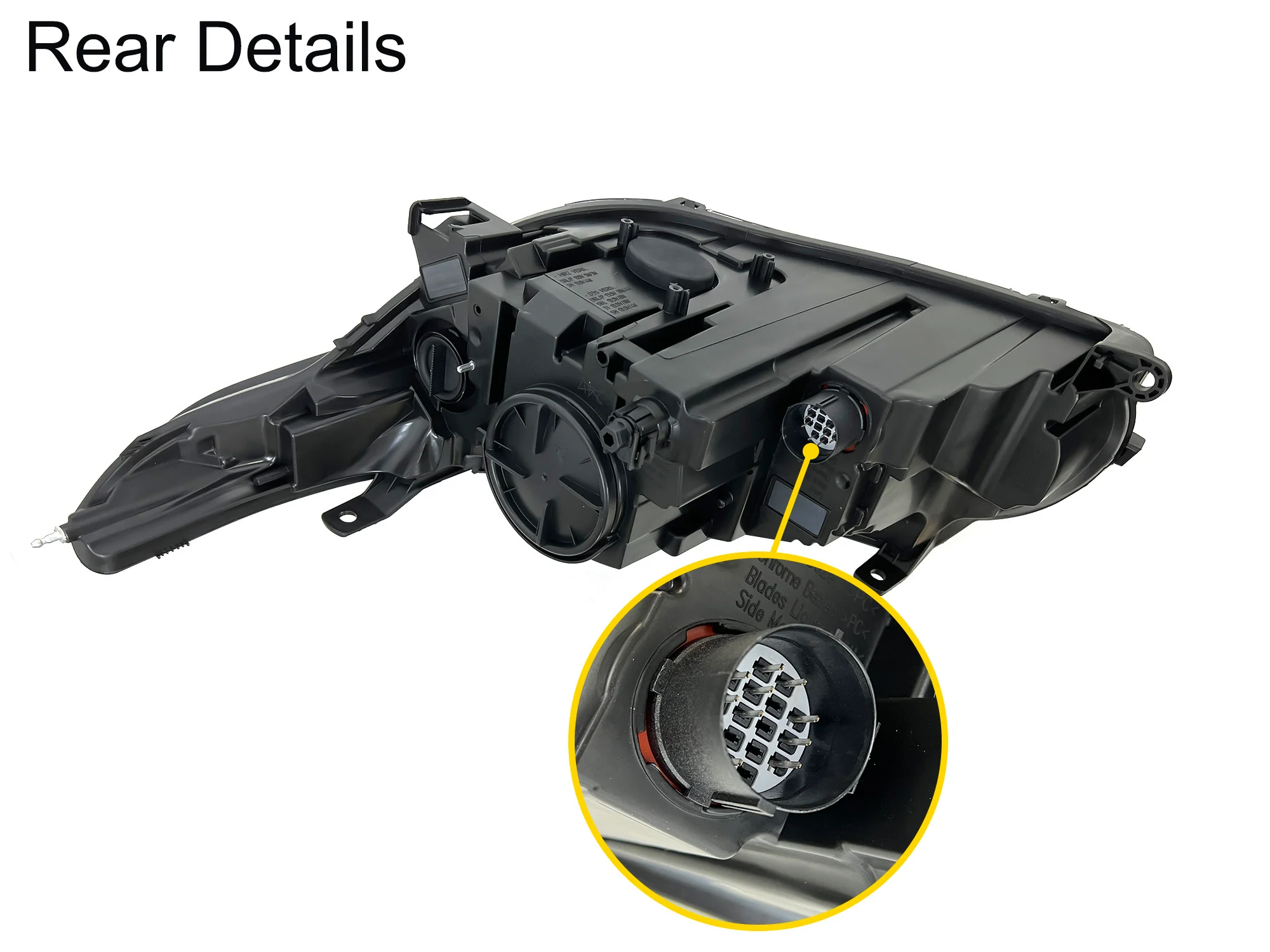 Pair LED Headlight Assembly For Land Rover Range Rover Sport 2014-2017 - Image 15