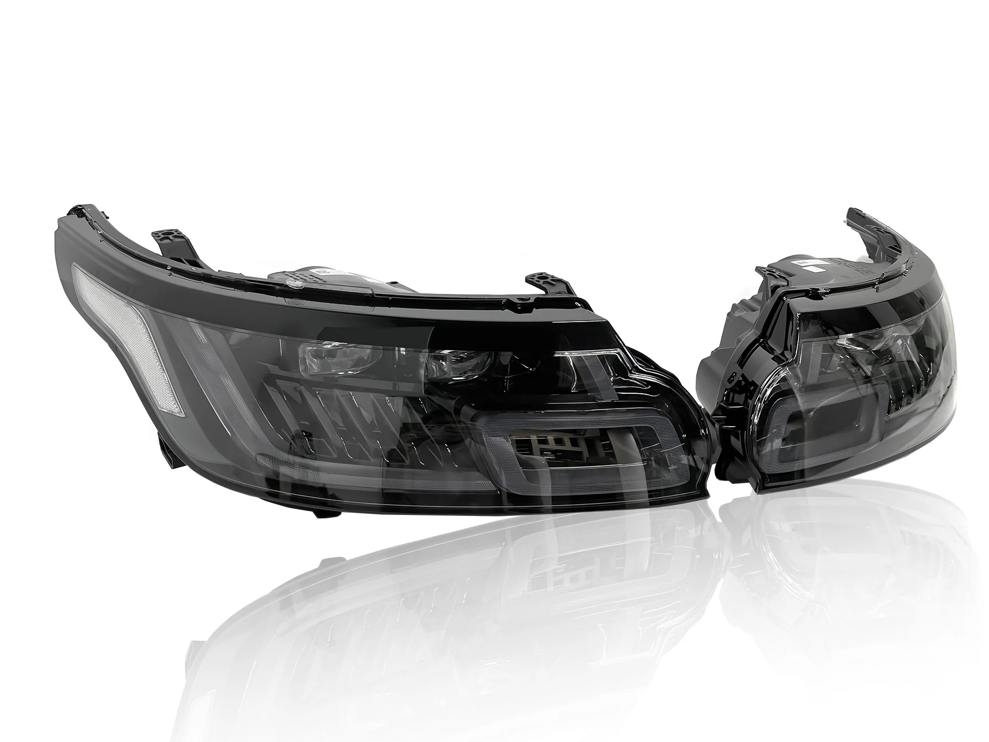 Pair LED Headlight Assembly For Land Rover Range Rover Sport 2014-2017 - Image 9