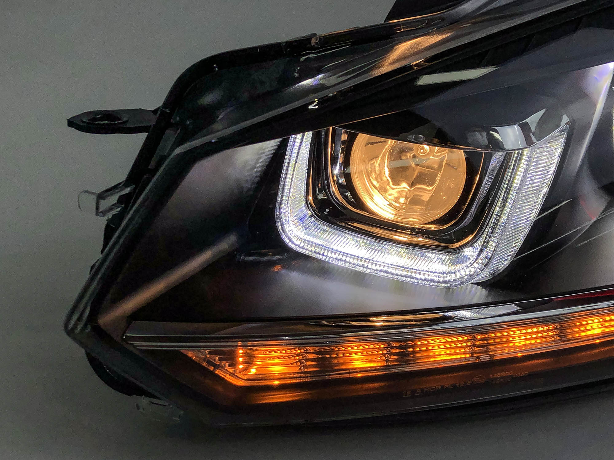 Pair LED Headlights Demon Head Lamps Sequential for VW Volkswagen Golf6 MK6 TDI TSI GTD LPG 2010-2013 - Image 13