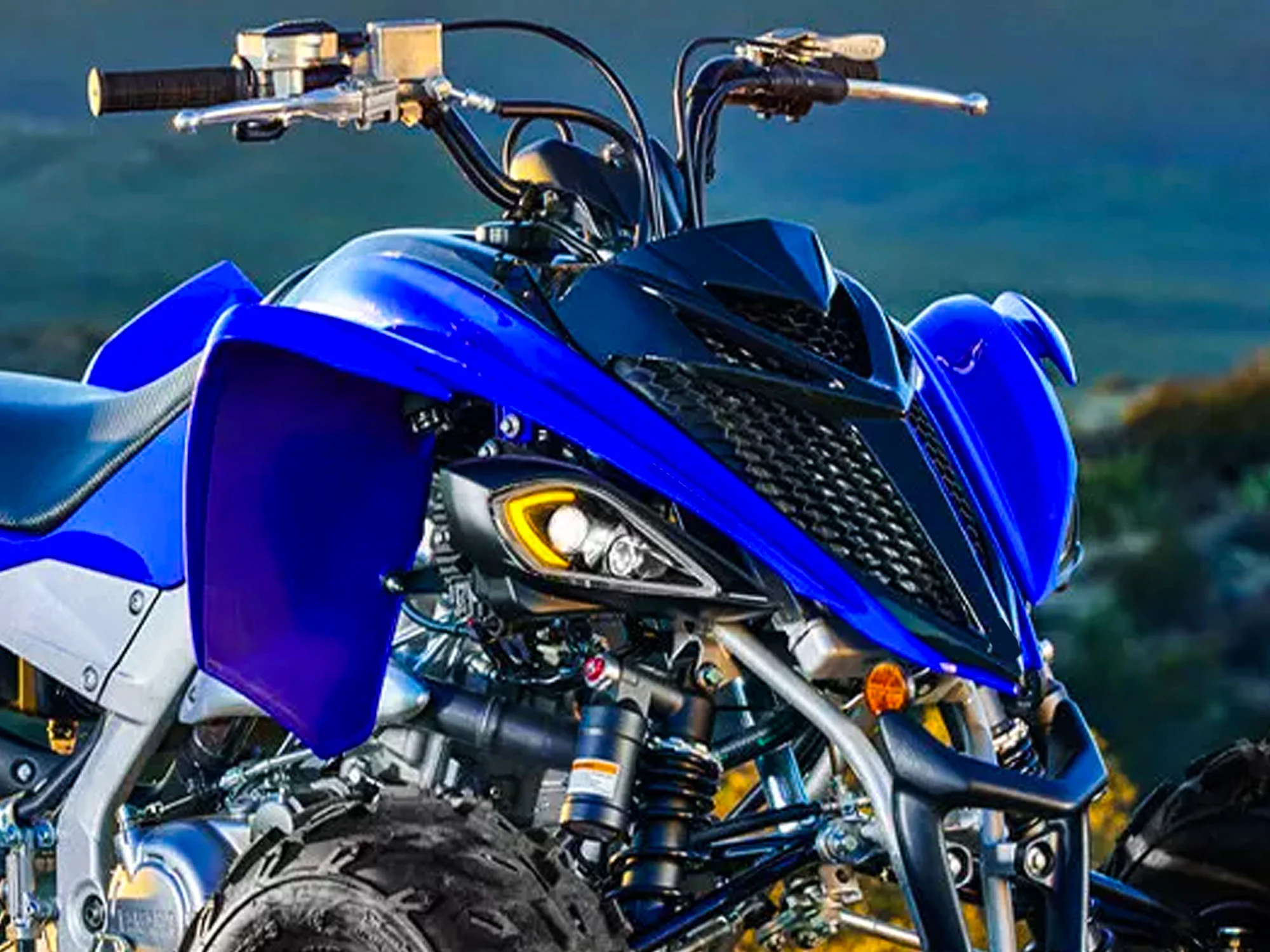 Pair LED Headlights Set For YAMAHA RAPTOR YFZ 450 700 700R YFM 250 350 2006-2025 - Image 3