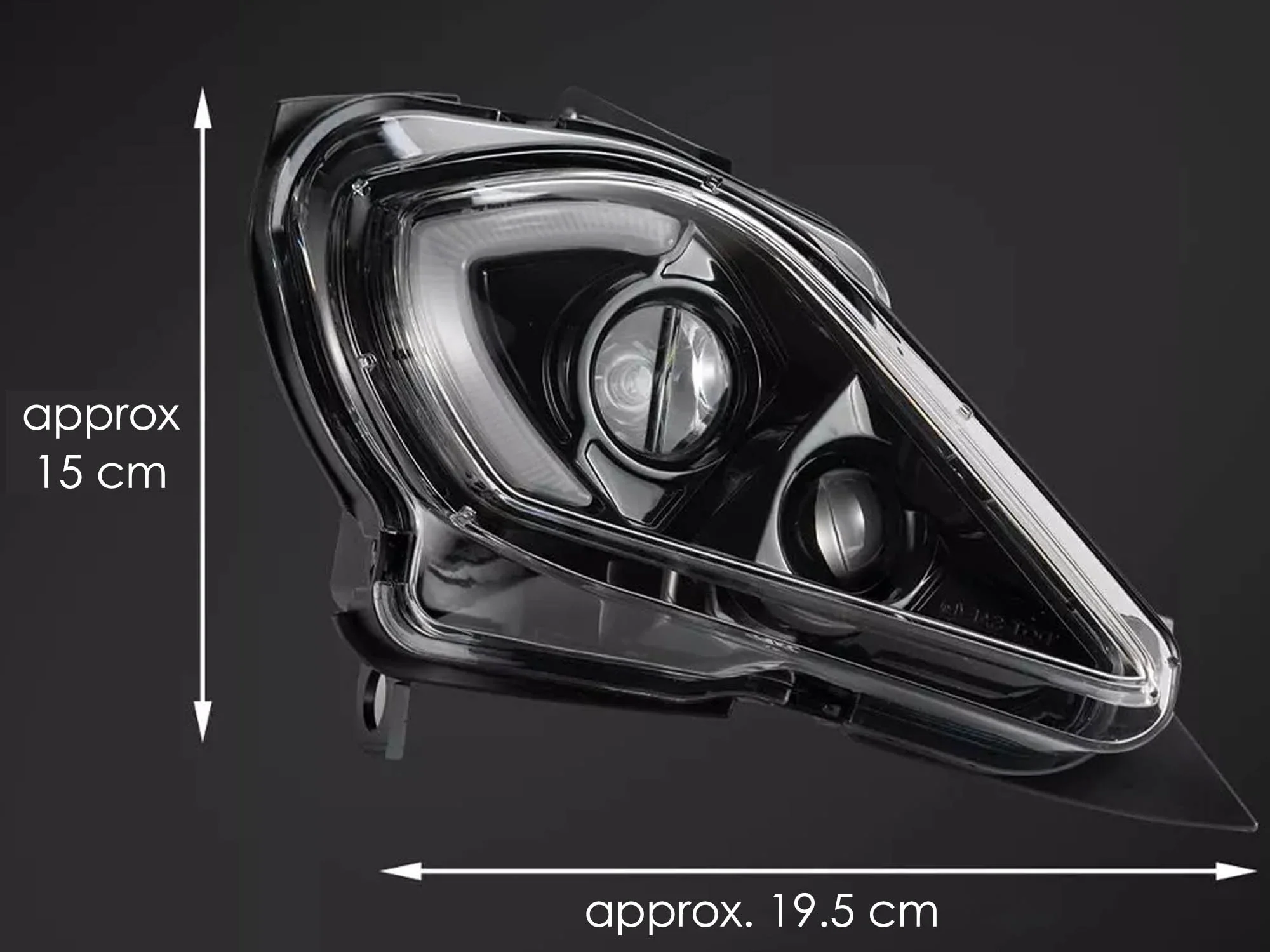 Pair LED Headlights Set For YAMAHA RAPTOR YFZ 450 700 700R YFM 250 350 2006-2025 - Image 9