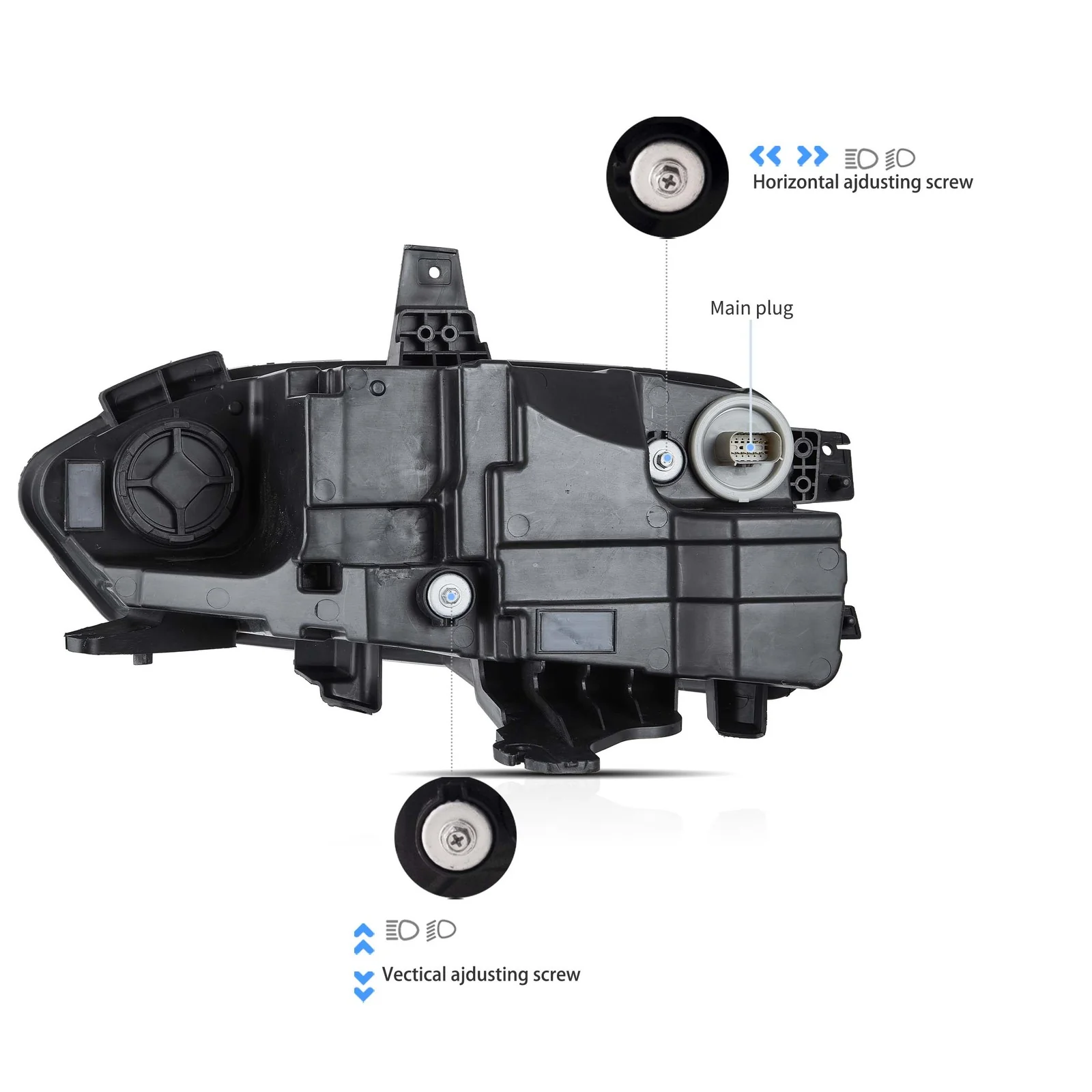2x Headlights Set LED for Chevrolet Chevy Camaro 2019-2024 Coupe Convertible - Image 9