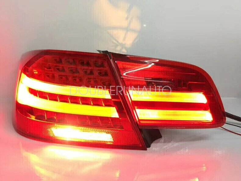 LED Tail Lights Red Lens For BMW M3 E92 Coupe LCI 2011–2013 Left+Right - Image 9