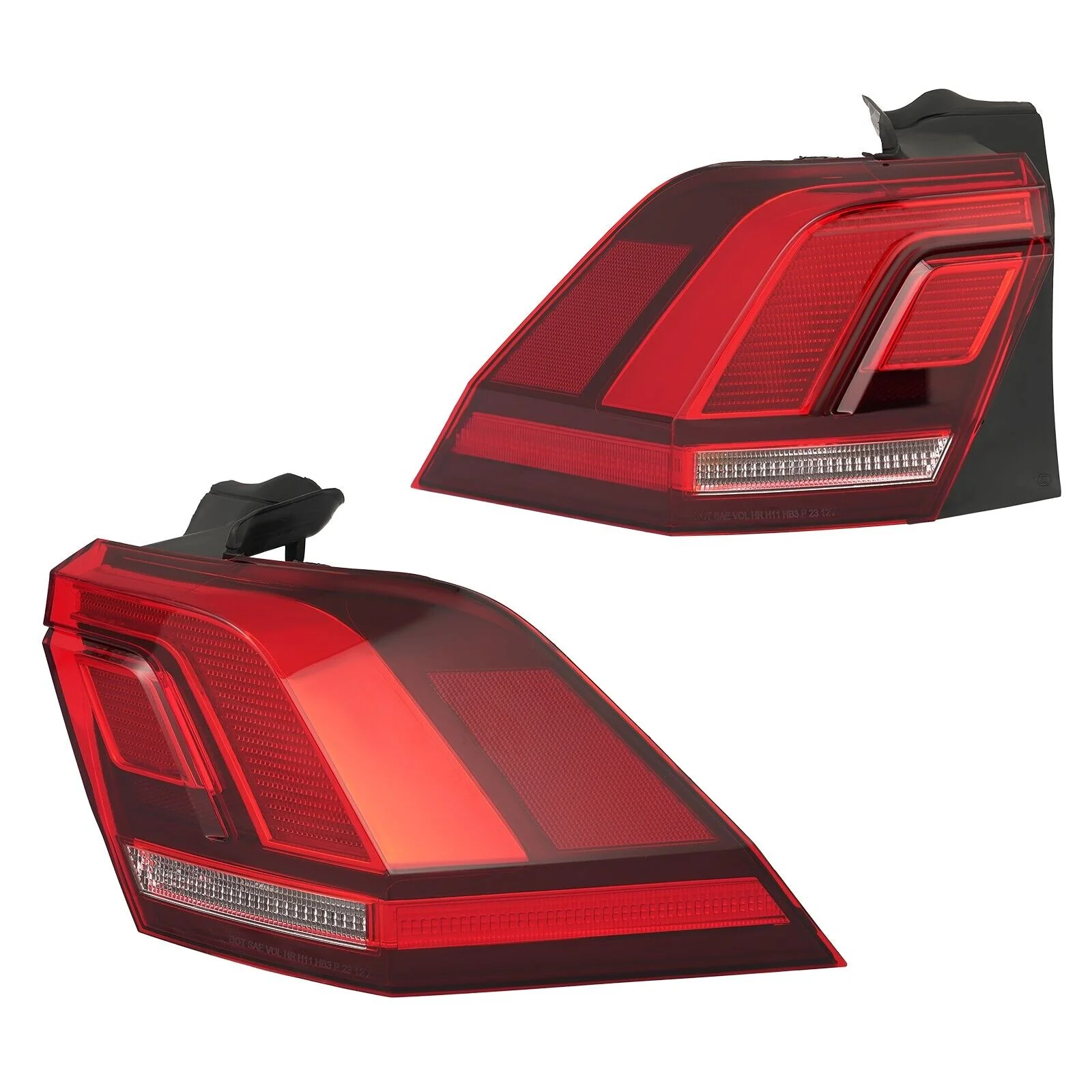 Pair of Rear Outer LH & RH LED Tail Light Brake Lamp For Volkswagen Tiguan 2018-2023 - Image 3