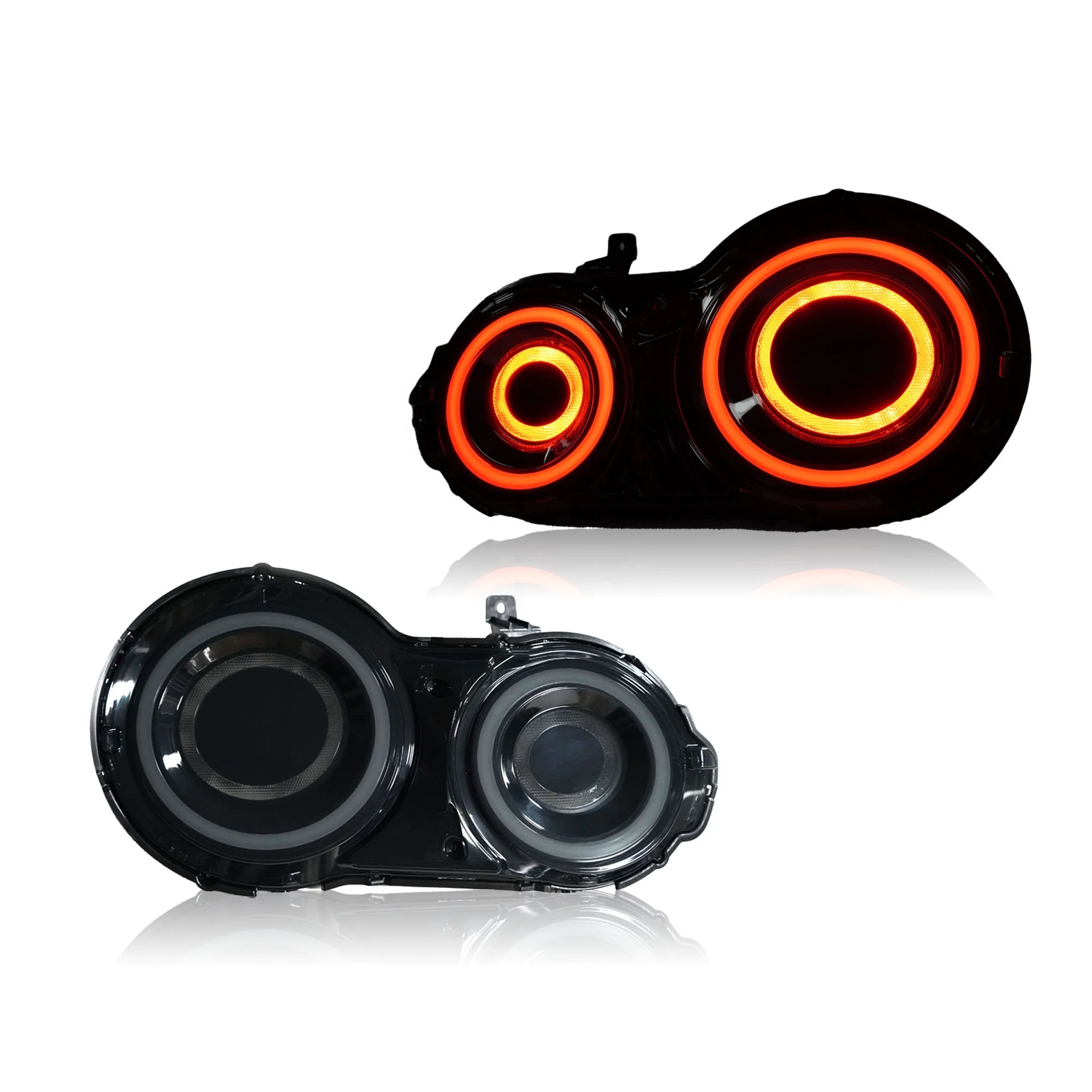 Pair RGB LED Tail Light For Nissan GTR GT-R R35 2007-2017 Rear Lamp Sequential - Image 4