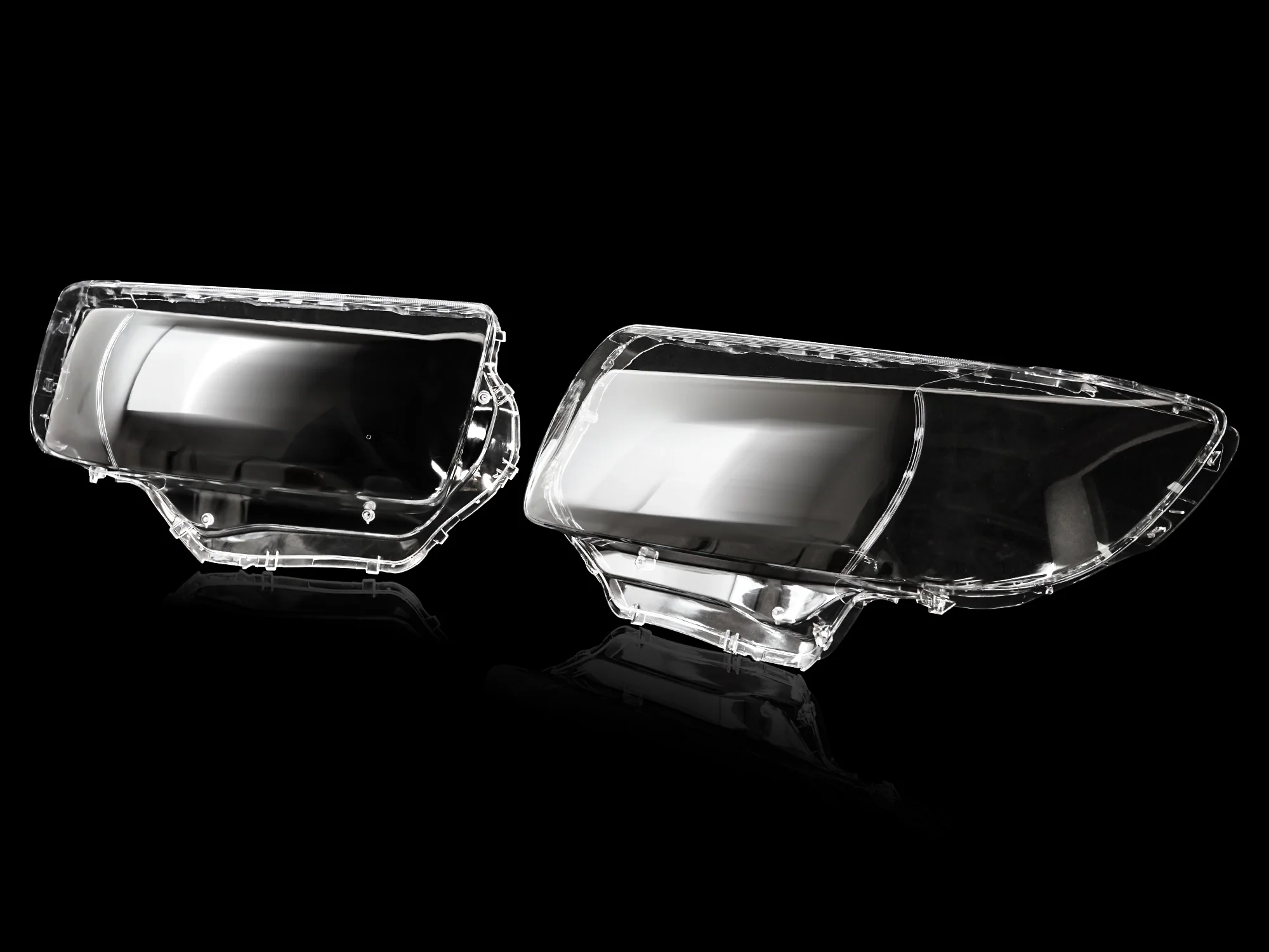 Pair Set For 2006-2008 Subaru Forester Headlight Lens Cover Replacement + Glue - Image 5