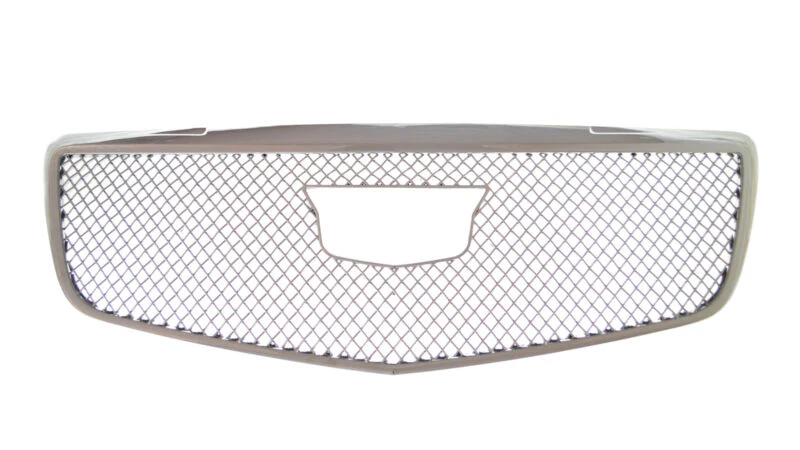 Overlay Chrome Front Bumper Grille for 15-19 Cadillac ATS - Image 4