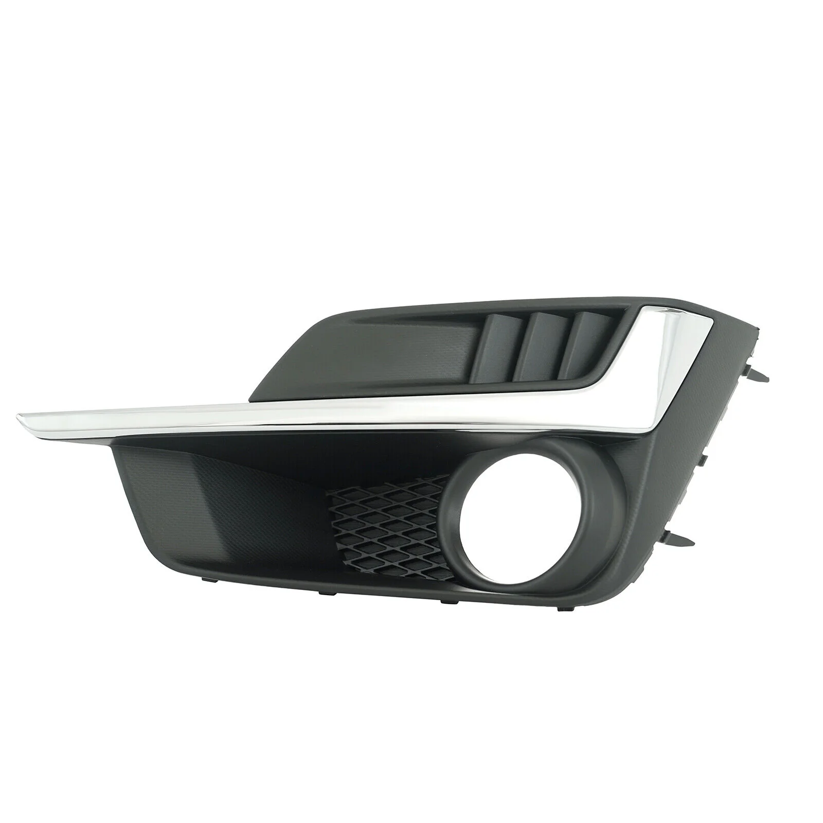 Primed Black For 2015-2016 Subaru Impreza Left & Right Fog Light Covers Trim Set 2PCS - Image 2