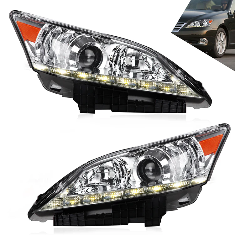 Projector Headlights For 2010 2011 2012 Lexus ES350 Xenon AFS Front Lamps - Image 4
