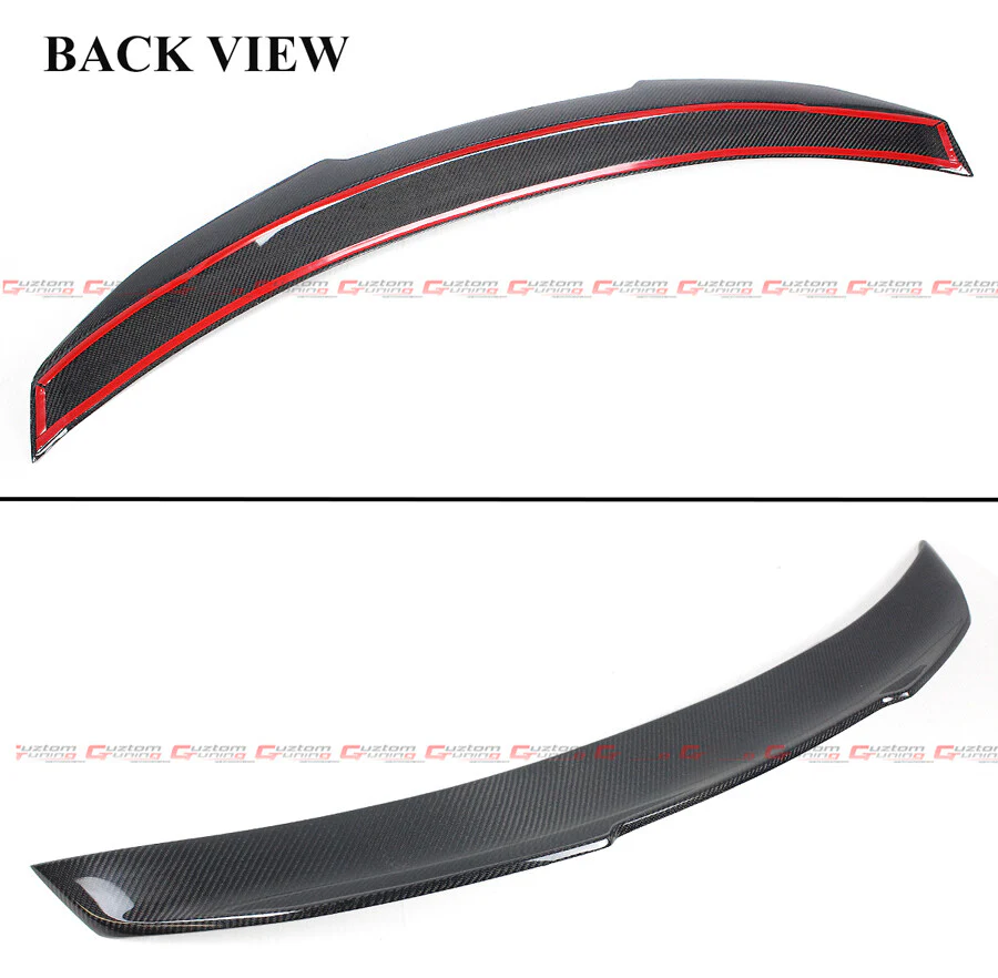 PSM Style Carbon Fiber High Kick Duckbill Trunk Spoiler for 2007–2015 Infiniti G35 G37 Q40 Sedan - Image 4