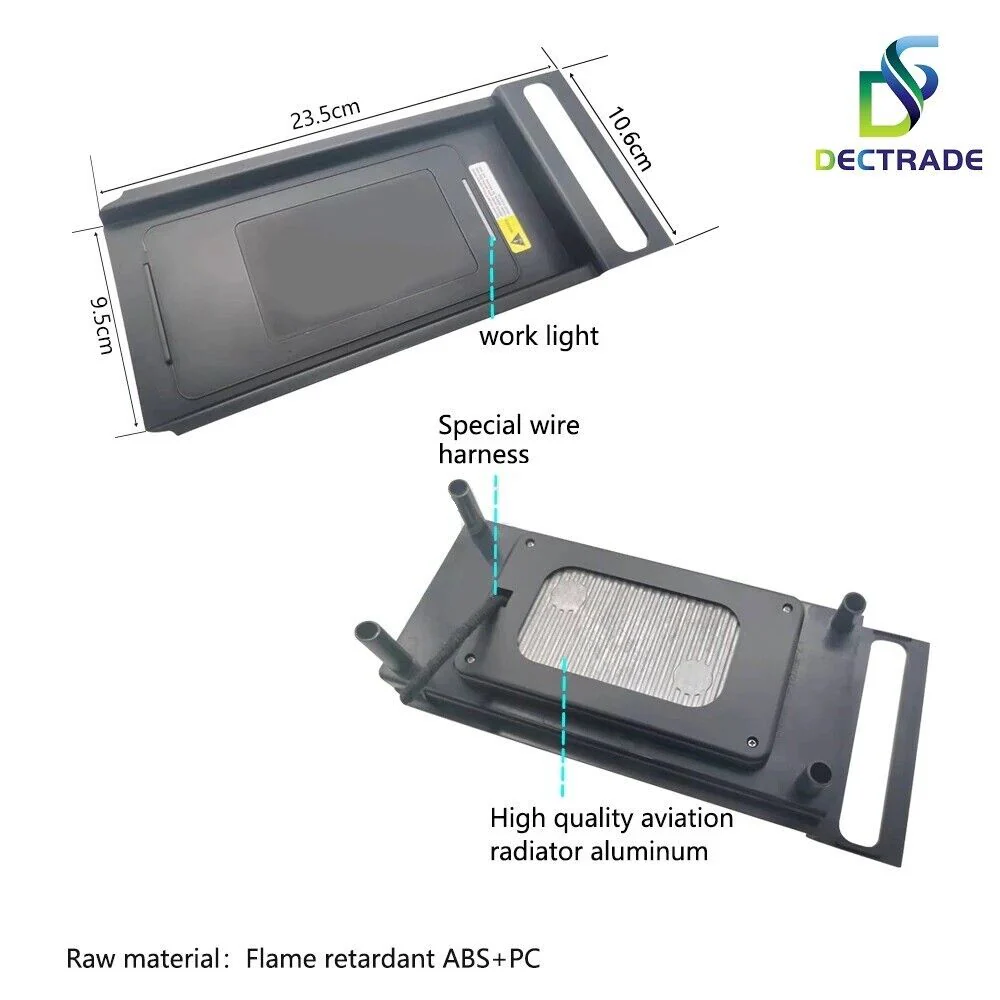 QI Car Wireless Charger Phone Fast Charging Pad For Volvo S60 V60 XC60 2014-2019 - Image 6