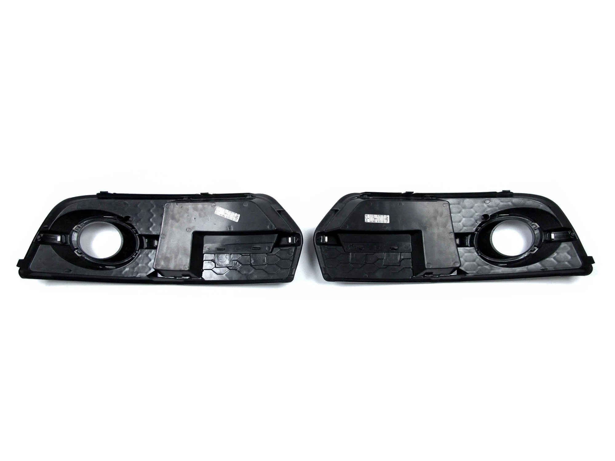 Pair For Audi Q5 8R NON S-line 2009-2012 SQ5 Style Fog Light Cover Grille Black Honeycomb - Image 10