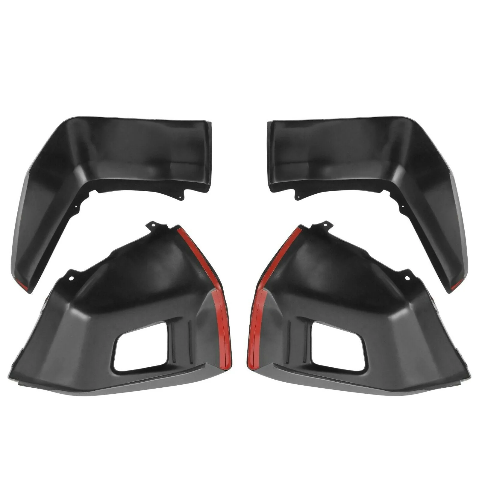 4pcs Set Front & Rear Bumper Covers Magnetic Gray 1G3 For Toyota Tundra 2014-2021 - Image 11