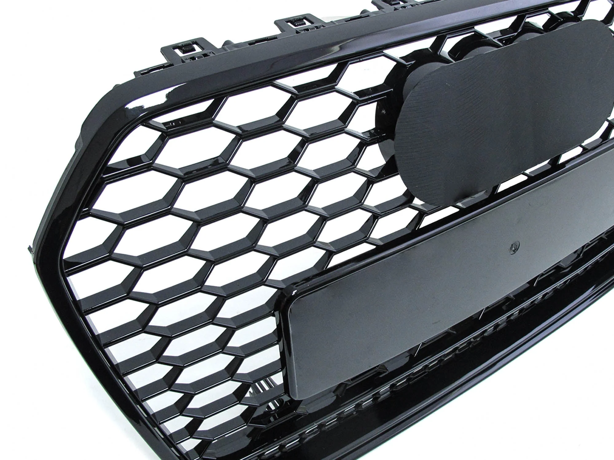 Honeycomb Front Black Grille for AUDI A6 C7.5 S6 2016 2017 2018 - Image 8