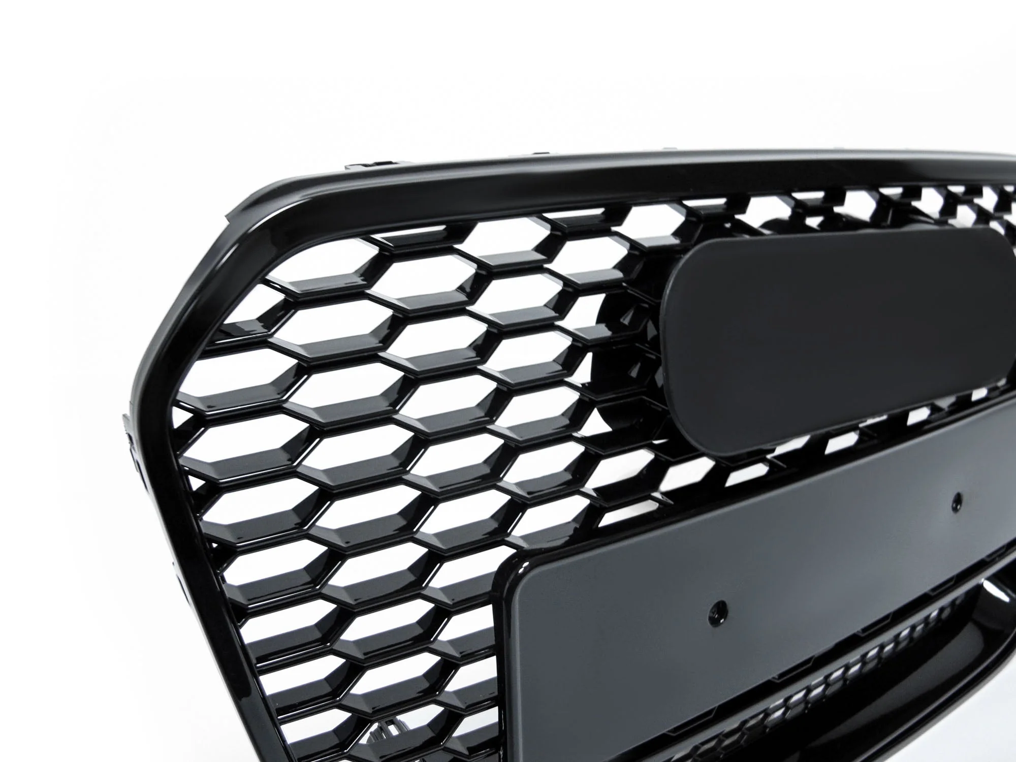 RS6 Style Front Radiator Grill Upper Grille For 2012-2015 Audi A6 S6 C7 - Image 11